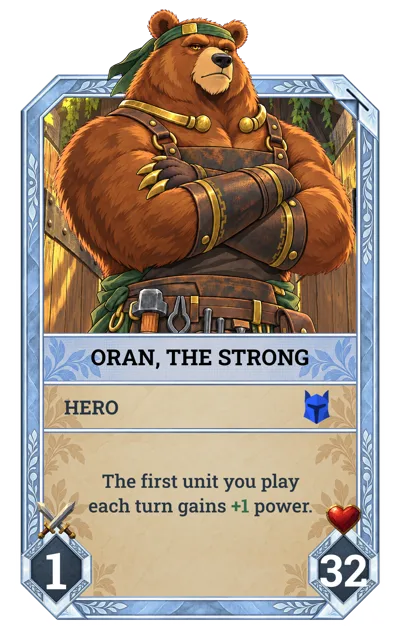 Oran, The Strong