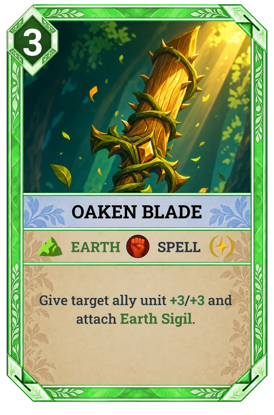 Oaken Blade