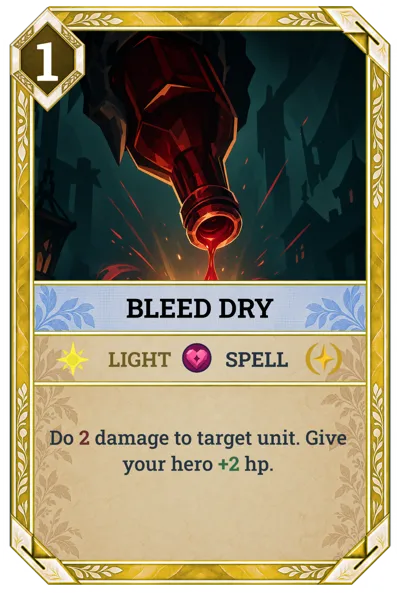 Bleed Dry