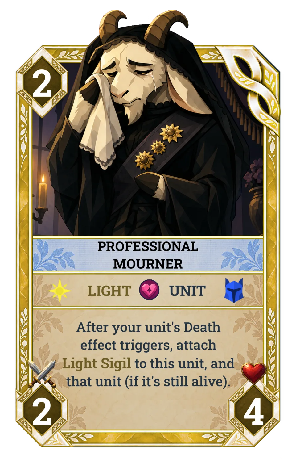 Professional Mourner