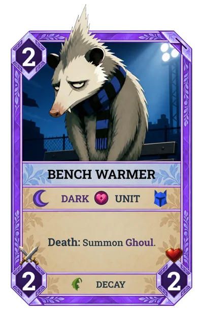 Bench Warmer