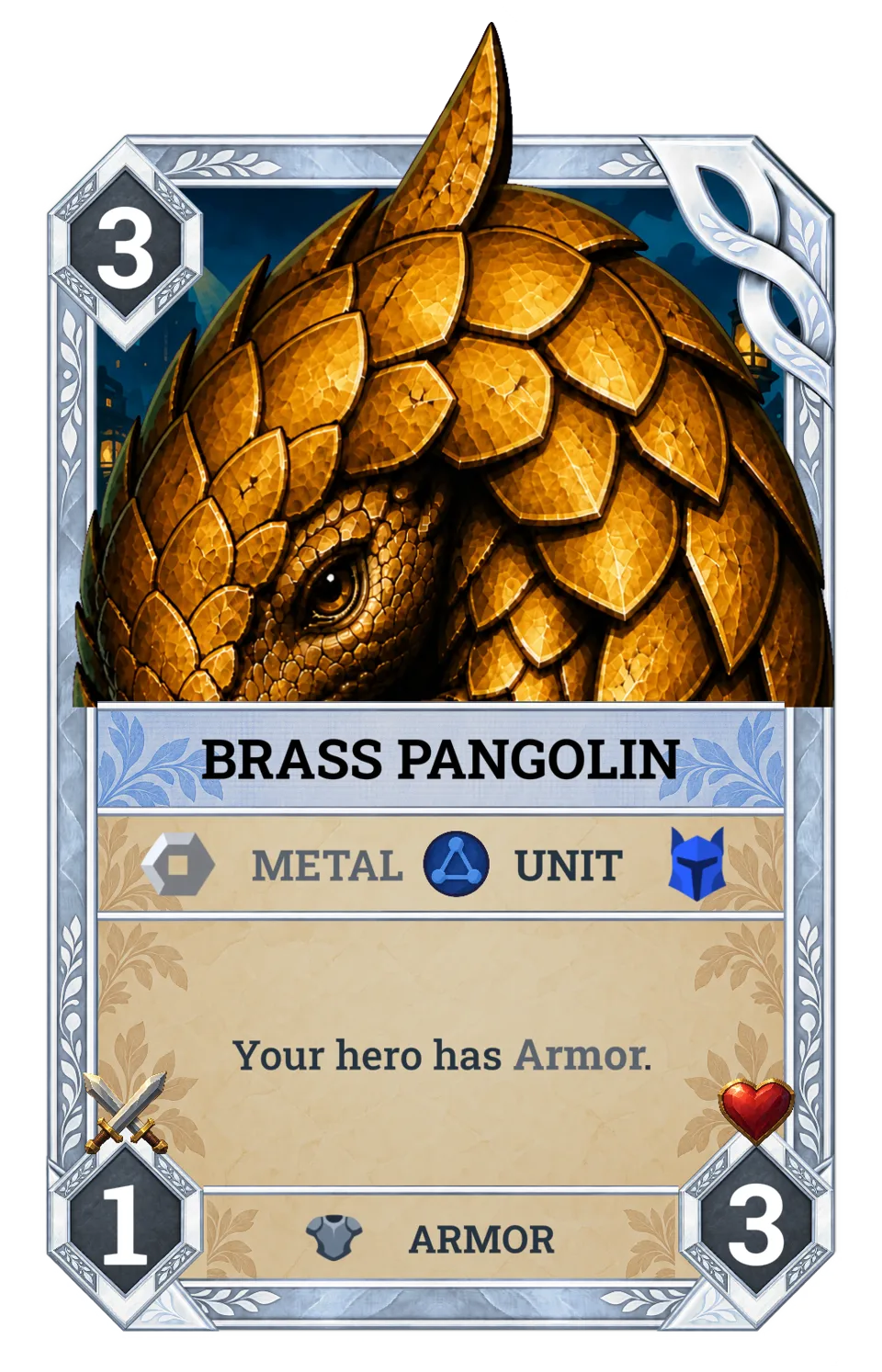 Brass Pangolin