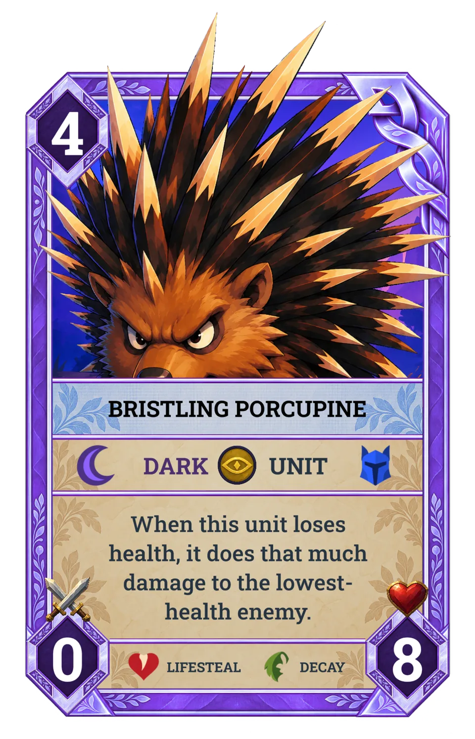 Bristling Porcupine