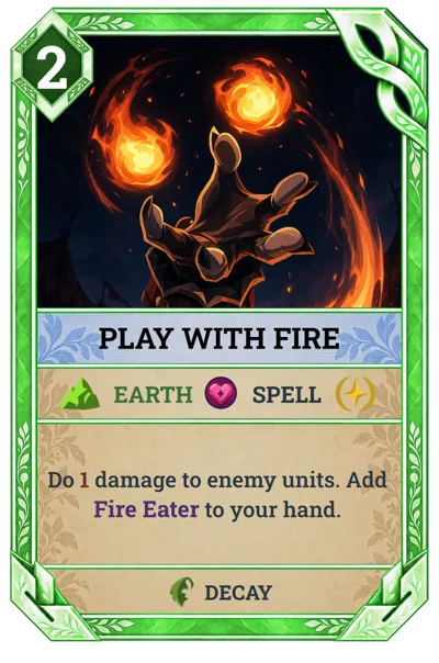 Play with Fire