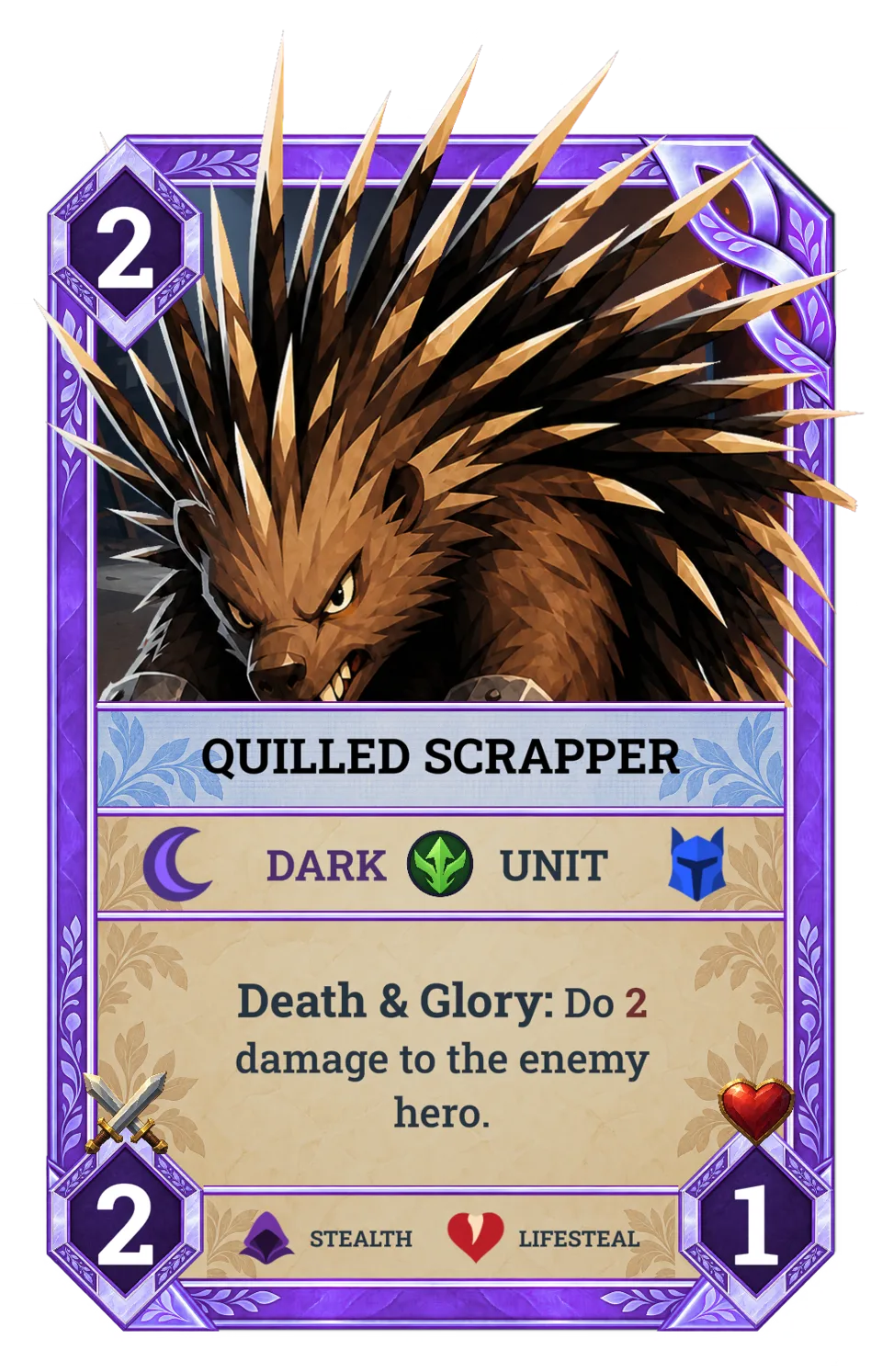 Quilled Scrapper