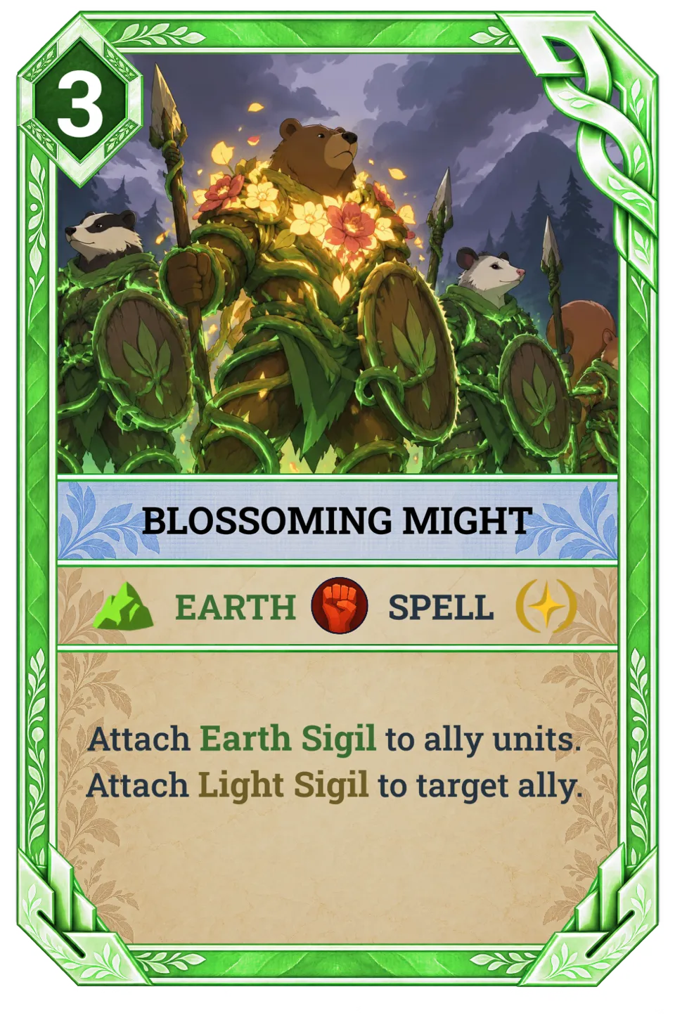 Blossoming Might