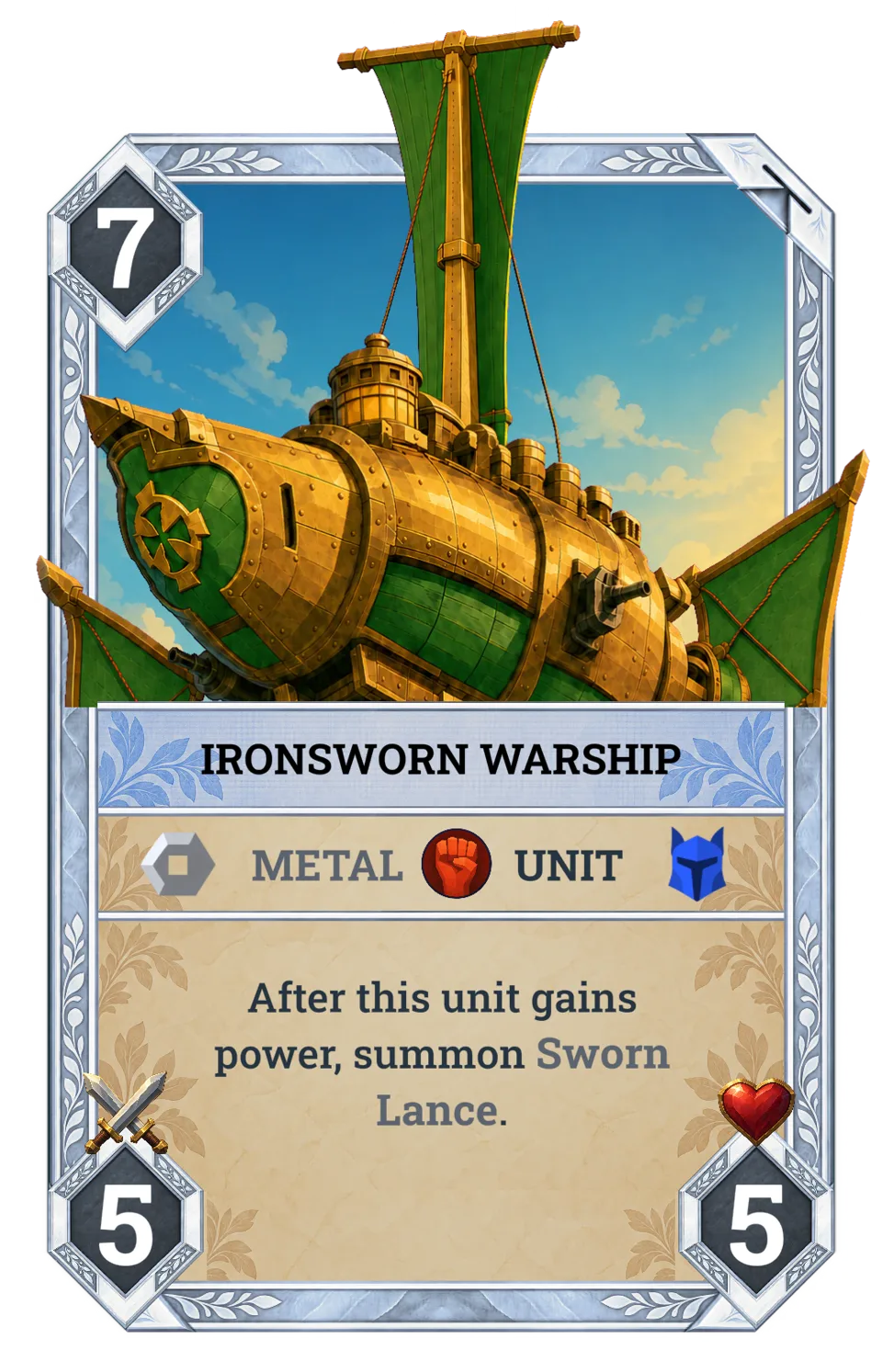 Ironsworn Warship