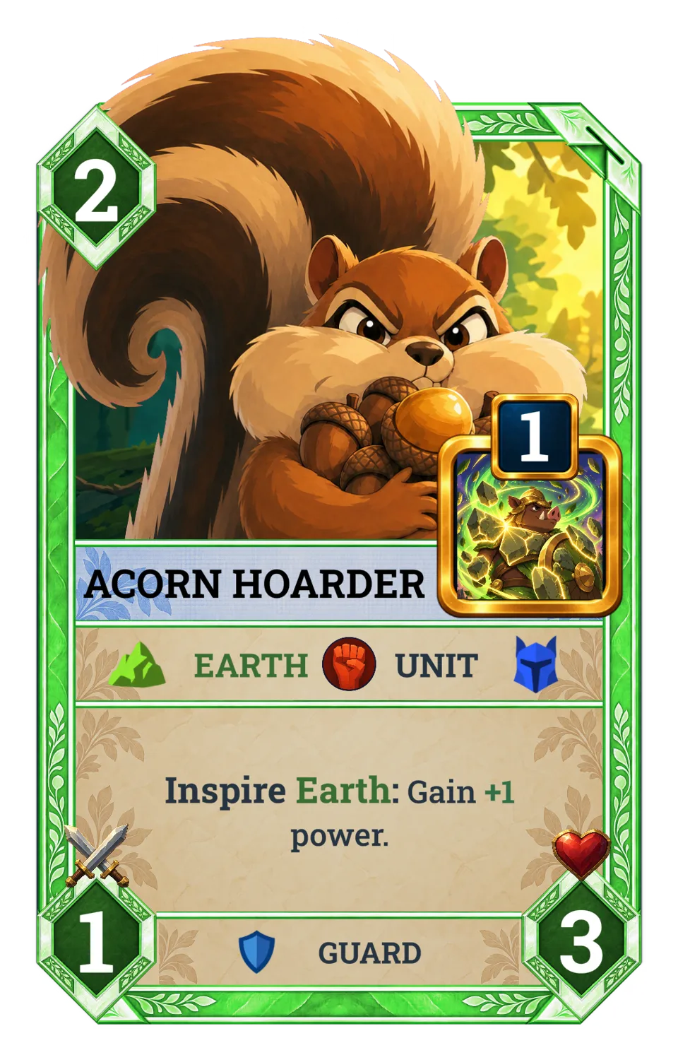 Acorn Hoarder