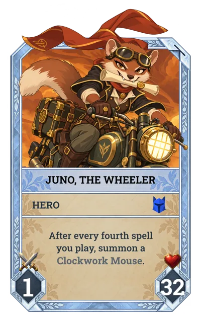 Juno, The Wheeler