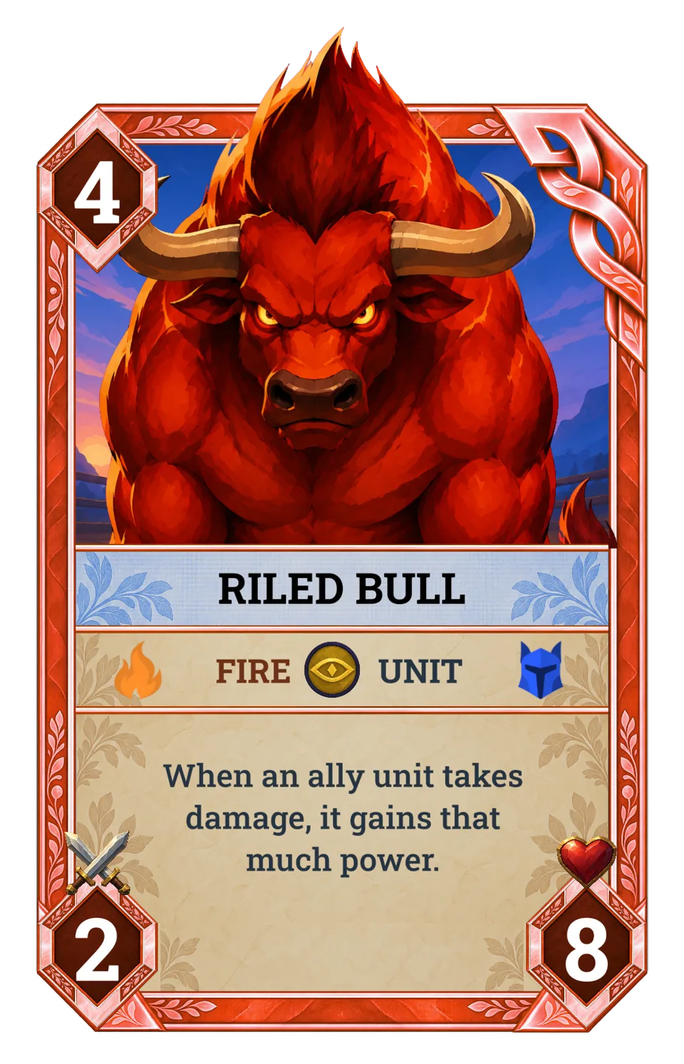 Riled Bull