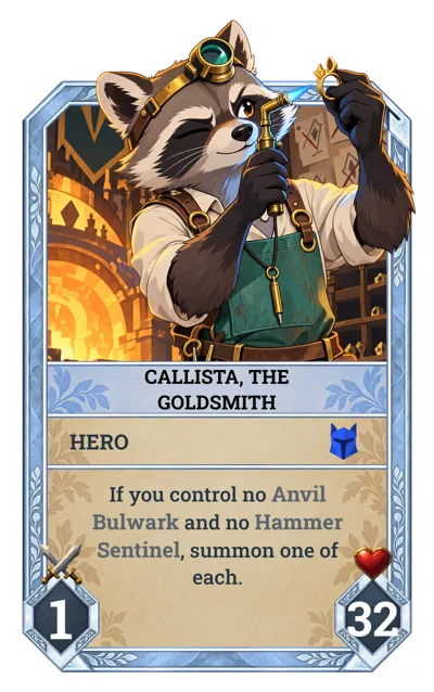 Callista, The Goldsmith